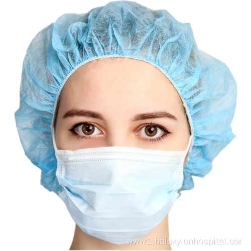 disposable PPE 3-ply medical procedure face mask